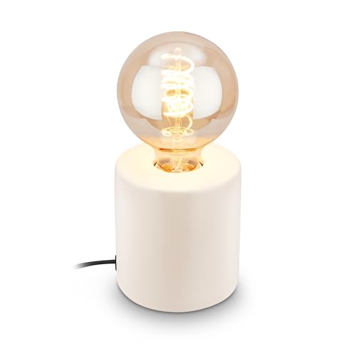 BRILONER - Lampada da tavolo, base in ceramica, E27, max.
