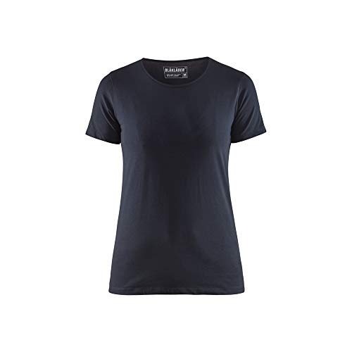 Camiseta para mujer Blåkläder azul marino oscuro talla S de acabado premium reforzado