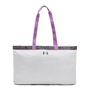 Under Armour Women’s Favorite Tote, (014) Halo Gray/Castlerock/Provence Purple, One Size Fits Most