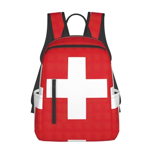 Sac à dos suisse léger noir One Size polyvalent pour le quotidien