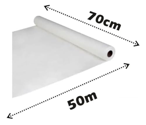 Mix Nova Lençol Descartável Papel Hospitalar Maca 70x50 3 Rolos Branco