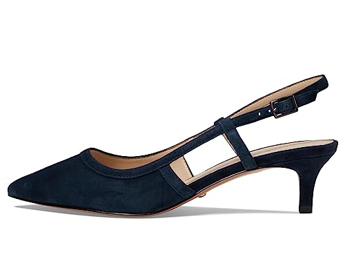 Pelle Moda Deena - Heels for Women - Kitten Heel - Synthetic Lining - Leather Outsole - Pointed Toe Midnight 8.5 M4