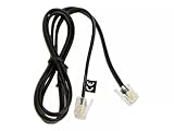 getwiredusa Grow Light Interconnect Cable for Gavita and Othes RJ14 to RJ14-6P4C 3 ft (92 cm) - Horticulture Lighting Accessory
