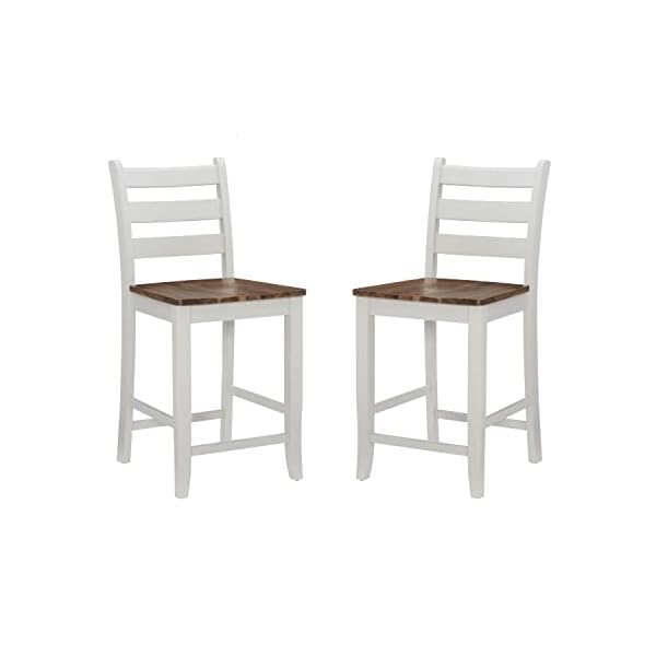 Sita Light Grey & Birch 24.25" Counter Stool, Set of 2 by Powell Sita Light Grey & Birch 24.25" Counter Stool, Set of 2 by Powell
