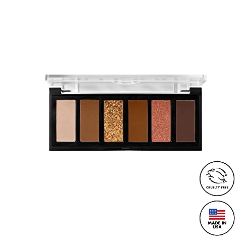Milani Gilded Mini Eyeshadow Palette With 6 Matte & Shimmer Hues - Champagne Problems #TOP2