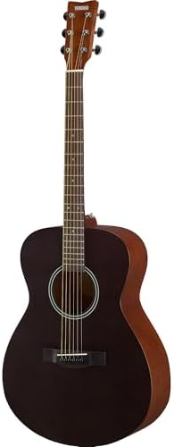 YAMAHA FS400 Guitare Acoustique Corps Compact 25" Diapason – Espacement Cordes Réduit Smoky Black