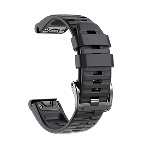 Bracelet montre Garmin Fenix 7 6X Pro silicone pour sport et outdoor