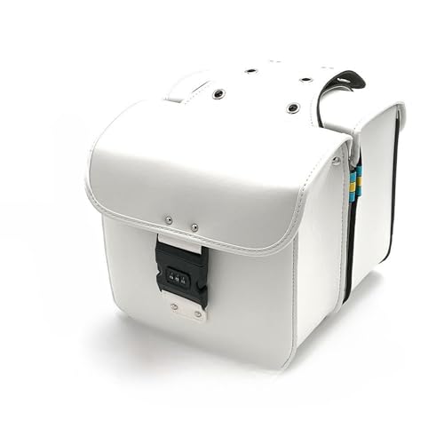 Jirrtco 自転車サイドバッグ防水キット旅行黒サドルサイド防水防水バックシート電動車リアペダル防水レトロなユニバーサルライド (E)