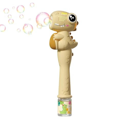 Machine à bulles dinosaure rechargeable et automatique pour enfants
