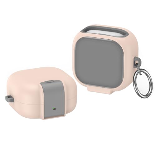 LUNBER-ARMOR�EFor Galaxy Buds4 �P�[�X Buds 4 Pro �J�o�[ �J���r�i�t�� �V���v�� �ی�J�o�[ �X�}�z�X�^���h�@�\ For �o�b�Y4 / �o�b�h4 �v�� ���C�����X�C���z��(���C�g�s���N)