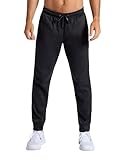 HEAD Men’s Zone Jogger, Relaxed Fit, Heavyweight Fleece Material, Black, Large