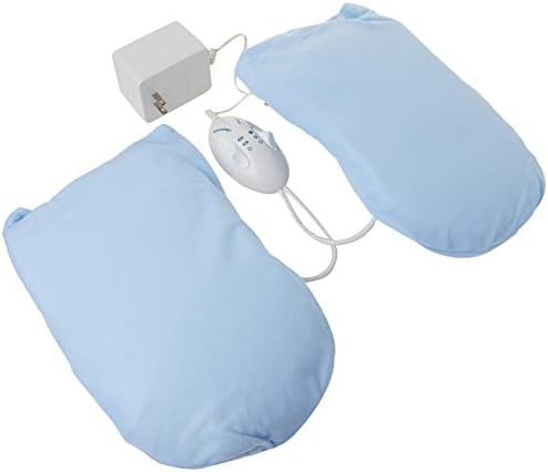 Bilt-Rite Mastex Health Heated Vibrating Mitts, Blue
