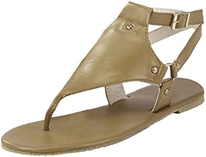 DFEK Shoes For Women Footwear Summer Womens Flip-Flops Open Toe Casual Shoes Flats Ladies Sandals Sandalias nude para mujer