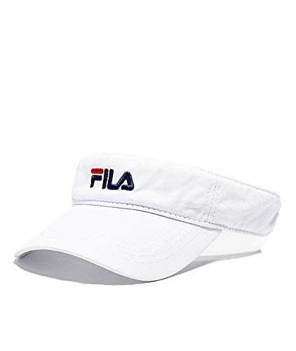 Fila Cotton Twill Visor (6 Pack) White 1SZ