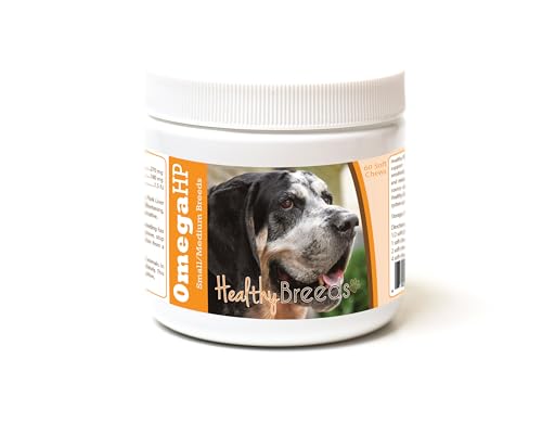 Image of Healthy Breeds Bluetick Coonhound Omega HP Fatty Acid Skin and Coat Support Soft Chews 60 Count