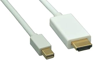 Cable Leader 32 AWG Mini DisplayPort 1.2 to 4K HDMI Cable with Audio Support (10 Foot (1 Pack))