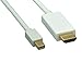 Cable Leader 32 AWG Mini DisplayPort 1.2 to 4K HDMI Cable with Audio Support (10 Foot (1 Pack))