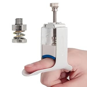 Finger Straightener Splint Finger Joint Extension Splint Brace Corrector Finger Joint Pressing Device for PIP Joint Tightness, Trigger Finger, Arthritis, Finger Straightening & Joint Extension