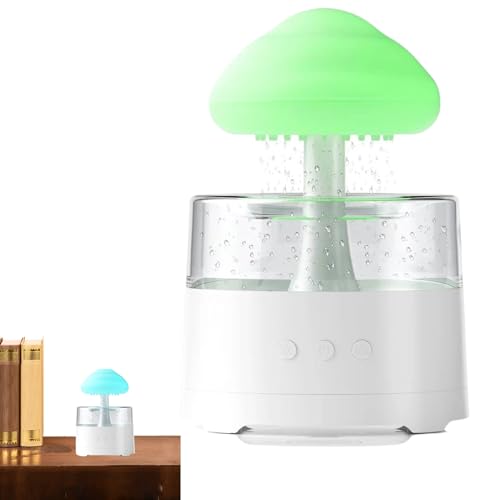 Humidificador de Nubes de Lluvia Drip DE Agua - DISEMBRADOR DE DIRECTATIVA, Lámpara de Vapor de Lluvia | Máquina de luz Ambiental, rociador de Nocturno para la Lectura para Dormir Fam