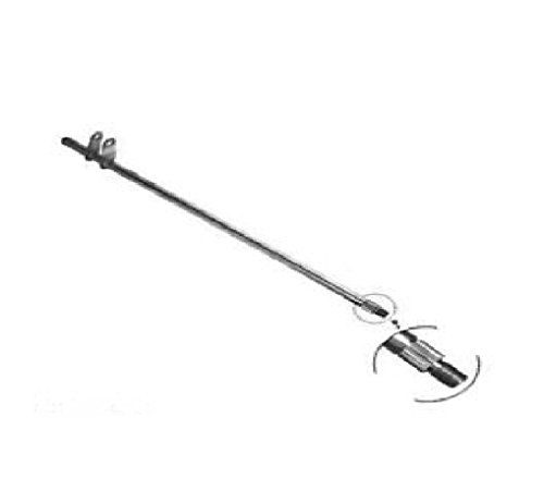 25" Go Kart Steering Shaft With Welded Arms 5/8" Dia. 8140-25