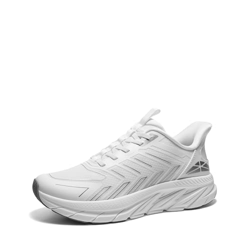 Image of ALLSWIFIT Mens Slip On Walking Shoes Running Sneakers | Comfortable, Tennis, Breathable, Non Slip, Cushion, Lightweight, Athletic, Gym, Workout, Cross Training, Fashion