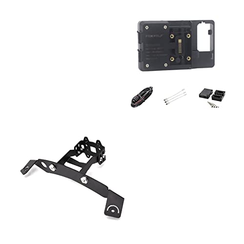 Support téléphone moto BMW K1300GT fixation stable avec charge sans fil premium