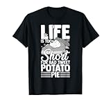 Receta de pastel de batata vegana Camiseta