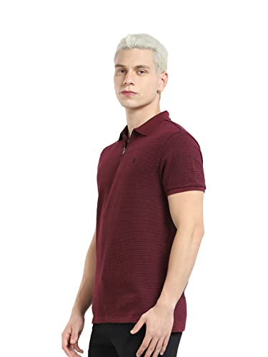 Image of Jack & Jones Men Cotton Solid Regular Fit T-Shirt