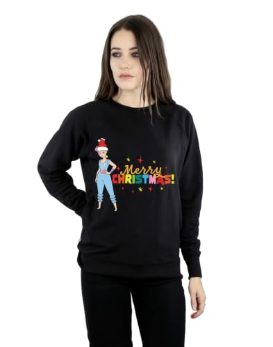 Image of Disney Women Toy Story Christmas Bo Peep Sweatshirt Black XXX-Large
