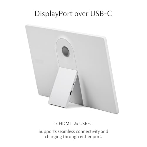 Image of SOTSU SleekView 15.6 inch Portable Monitor | 300 Nits | 1920x1080 | USB-C | 100% sRGB | 60Hz | 6W | HDMI | Lightweight | Gaming | Laptop /Smartphone | Travel | Sleek & Stylish Design | FHD