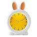 Produktbild Alecto BC100BUNNY Kinderwecker - Nachttischlampe hilft Kindern EIN Zeitgefühl zu bekommen -Nachtlicht Stimuliert Kinder im Bett zu bleiben - Nachtlichtes einstellbar - Weiß