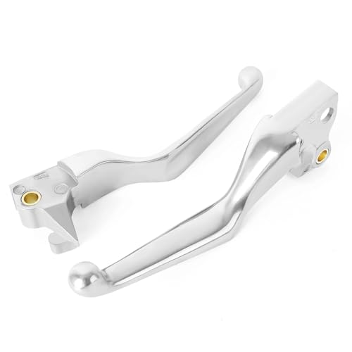 Levier de frein et embrayage moto Sportster XL883 XL1200 anti-vibration alu poli