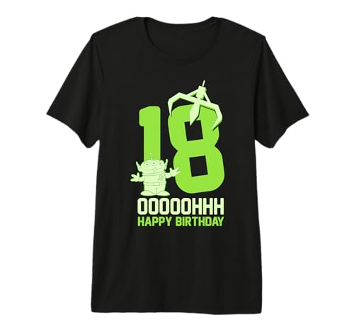 T-shirt Alien Toy Story Disney Pixar vêtement anniversaire 18 ans