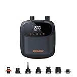 AIRBANK Electric SUP Pump Puffer Pro 20 PSI, Rechargeable Paddle Board Pump 5200 mAh, Dual Stage Auto Off Air Pump with Battery for Paddleboard, Kite, Tent, Mattress