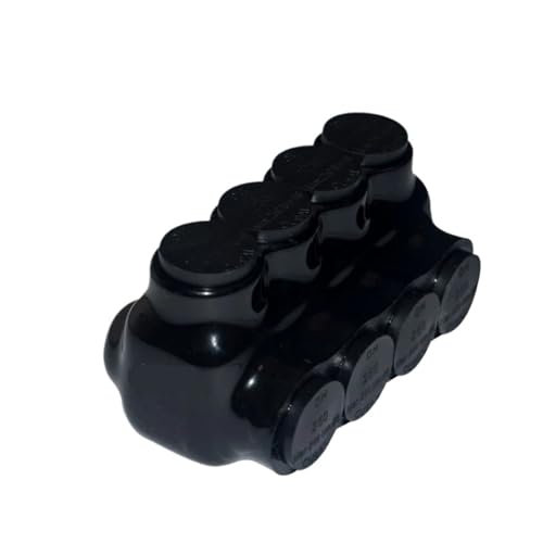 Conector de cable de alta potencia QMS-S500-4 con terminal lateral de 4 vías