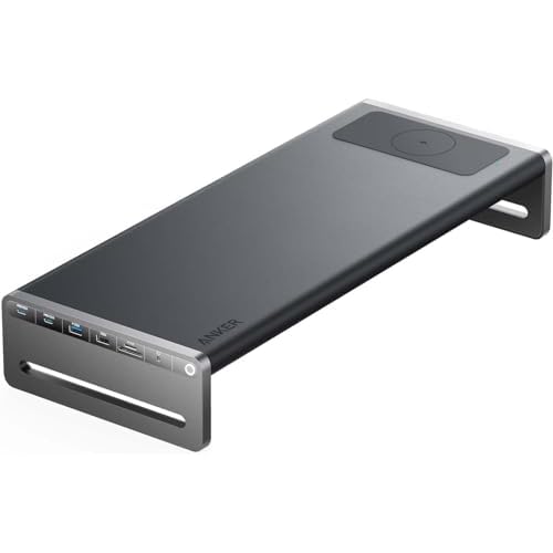 Anker 12-in-1 USB-C Docking Station with 10Gbps Ports, 4K@60Hz HDMI Display, Wireless Charging, for Lenovo ThinkPad, MacBook Pro M1 / M2 and More USB-C Devices