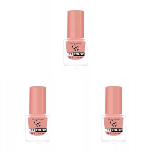 Golden Rose Ice Color Nail Lacquer No:118 (3 paketi)