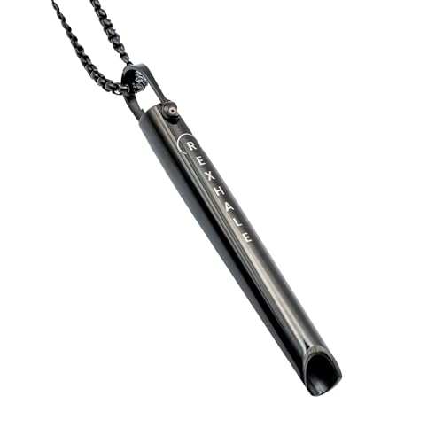 R-EXHALE Breathing Necklace Classic Shift - Habitual Breath Practice, Meditation, Anxiety and Stress Relief - Professionally Designed Breathing Tool to Promote Calm, Relaxation and Mindfulness