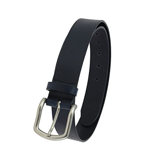 FASHIONGEN - Vegetable tanned bull leather belt, for women and men, ALFONSA