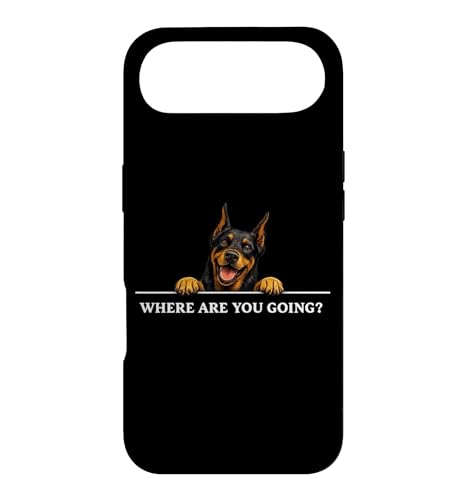 �h�[�x���}���E�s���V���[ Where Are You Going Happy Friendly Dog �X�}�z�P�[�X iPhone Air �p