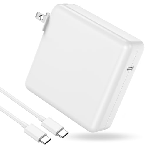96W Charger for MacBook Pro Fast Charger Power Adapter, Compatible with MacBook Pro 16, 15, 14, 13 Inch, MacBook Air 15,13 Inch, iPad Pro 2021-2025,M1 M2 M3,M4 Included 6.6ft USB C to C Cable