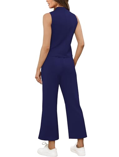 image for Sampeel Lounge Sets for Women 2 Piece 2024 Summer Casual Travel Ladies