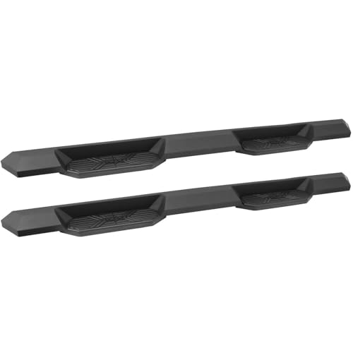 Westin 56-23715 HDX Xtreme Nerf Bars fits 2007-2018 Silverado Sierra 1500 2007-2019 Silverado Sierra 2500 3500 Extended Cab Double Cab (Exc 2007 Classic) Textured Black Pair