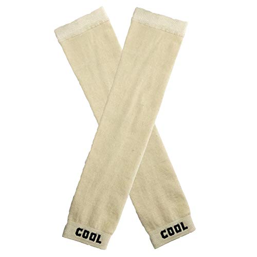 Image of Cotson Skin Cotton Arm Sleeves for Men Women Sun Protection (Pack of 1 Pair)