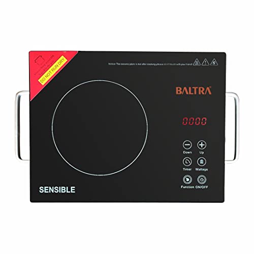 Baltra Sensible Pro(Infrared) Induction Cooktop Touch Functions 2000w (All Utensils Usable like