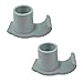 FAST-FX 2 pcs Walking Frame (Walker) Glides Skis，Universal Walker Ski Caps Tool with Heavy Duty Rubber Ferrules for Walkers Assist Mobility Aid