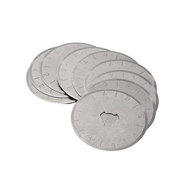 Generic 10Pcs 28Mm Rotary Cutter Refill Blades Sewing Craft Tool Fits Olfa Fiskars Cutters-image-4