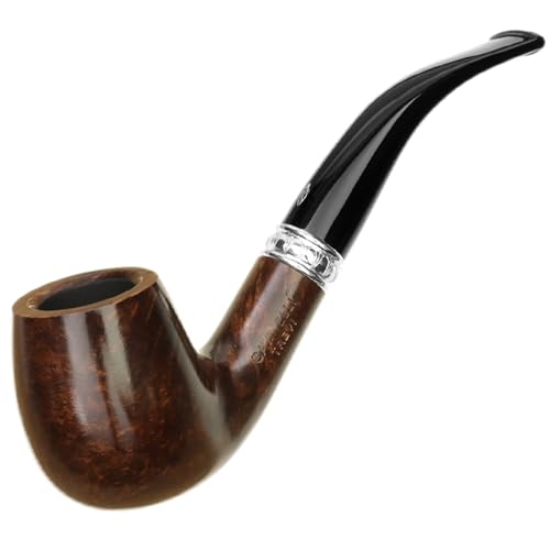 Savinelli Trevi Series - Italian Handmade Mediterranean Briar Wood Pipe, Bent Billiard, Polished Finish, 6mm, 602 - Image 5
