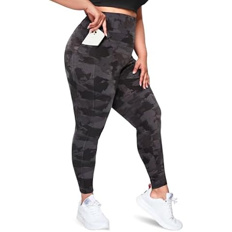 Happy.angel Plus Size High Waisted Leggings Cover