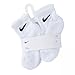 Nike Newborn Baby Socks White/Black 6 Pairs, Size 6-12 Months